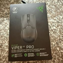Razer Viper V2 Pro HyperSpeed Wireless Gaming Mouse: 58g Ultra Lightweight - Optical Switches Gen-3-30K DPI Optical Sensor w/On-Mouse Controls - 90 Ho