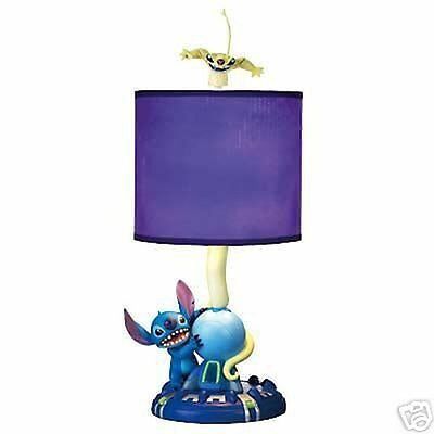 RARE Disney Lilo and Stitch Experiment 626 Cousin Sparky Lamp Retired NIB