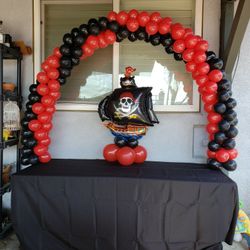 Balloon Table Arch