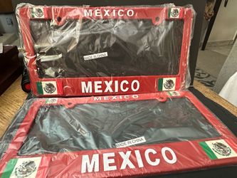 MEXICO License Plate Plastic  Frames New