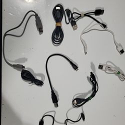 (9) Micro-USB Wire +(1) USB C Wire 