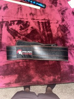 Dark Iron Fitness Lifting Belt 52 Inches In Length