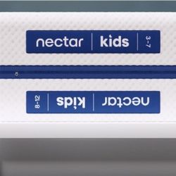 Like New Nectar Kids Memory Foam Mattress (Full Size) 