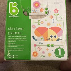 Babyganics Size 1 Diapers