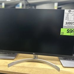 EARLY BLACK FRIDAY DEALS!!! 27" LG FHD IPS 3-SIDE BORDERLESS MONITOR WITH DUAL HDMI 27MN60T-W
