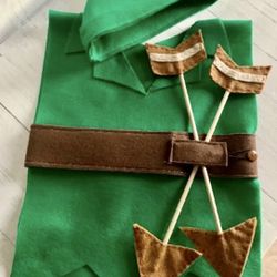 Robin Hood/ Felt Tunic Custom / Halloween 