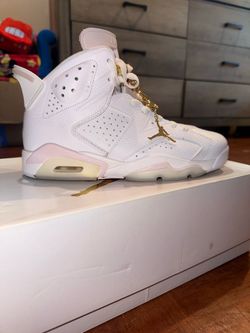 Jordan 6 gold hoops