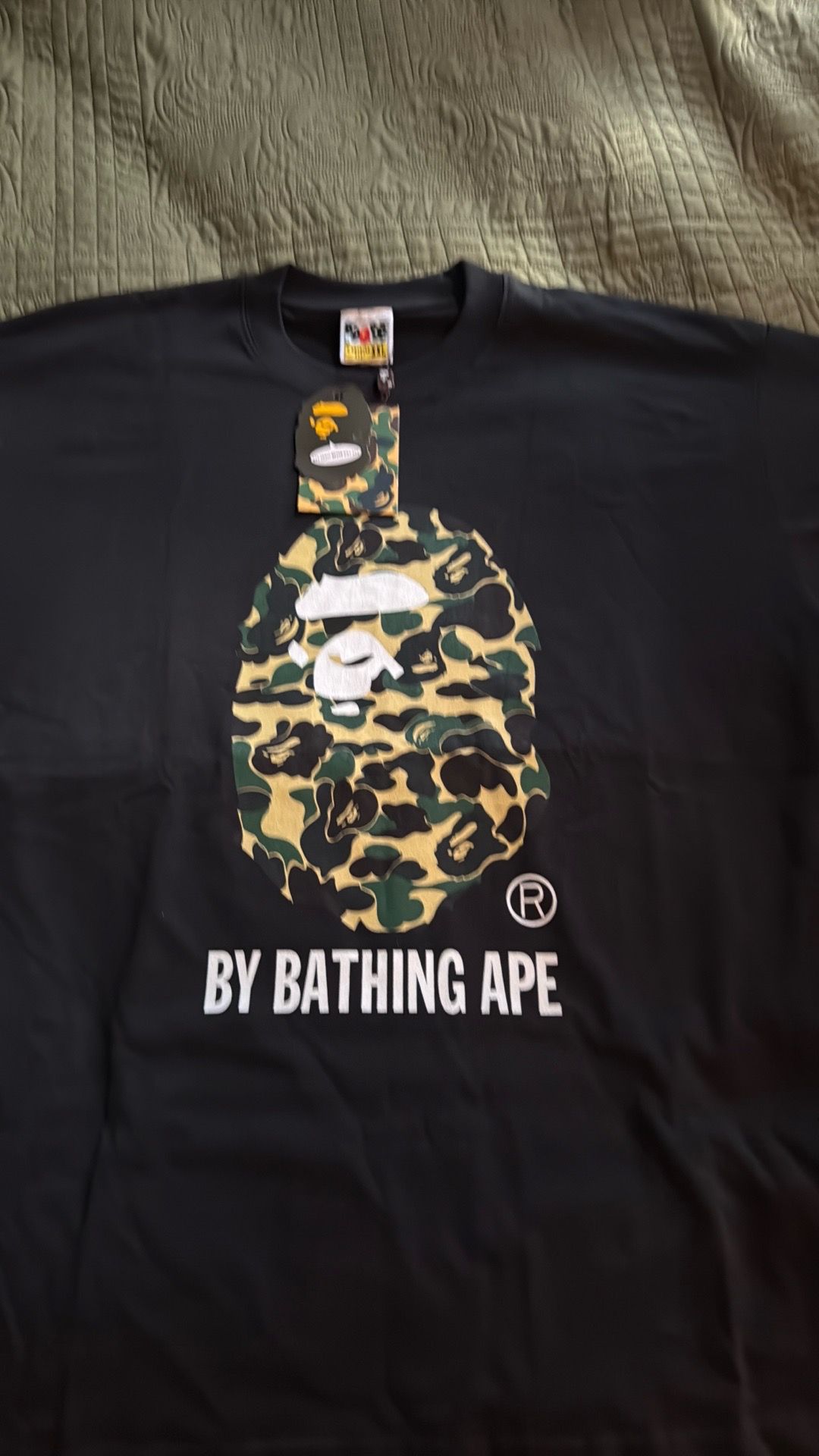 Black bape camo