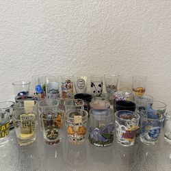 Huge Shot Glass Collection - Souvenirs from all over