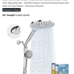  Shower Head Combo