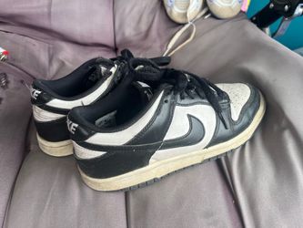 Nike Dunk Low Black and White Sneakers