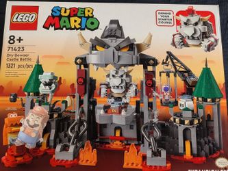 Lego Super Mario 71423 Dry Bowser Castle Battle