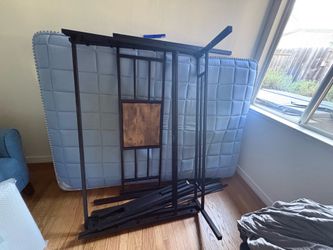 Full Bed Frame and Mattress