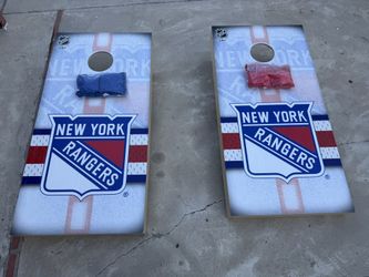 New York Rangers Cornhole