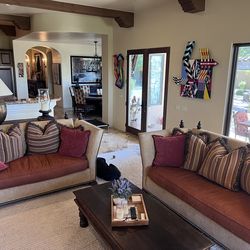 Spanish style custom couches