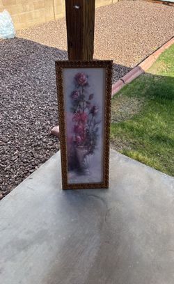 Artwork Vase With Flowers