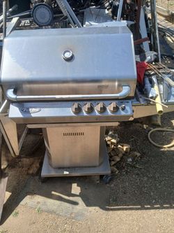Pro  BBQ. ; all stainless plus grill