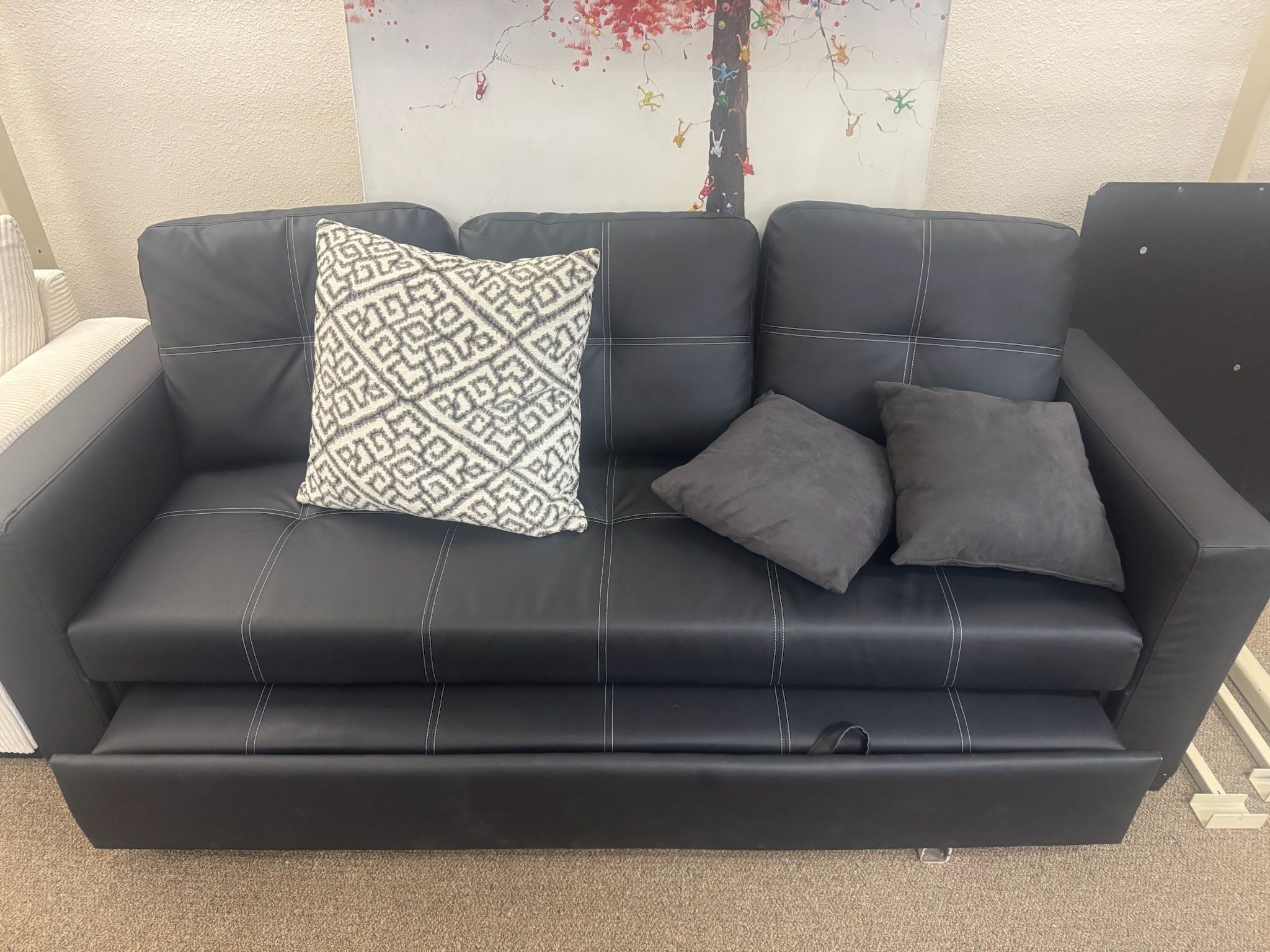 Pristine Black Couch