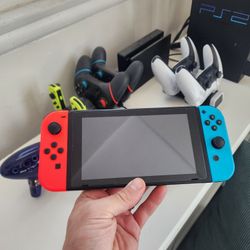 Nintendo Switch 1st Edition With Extras