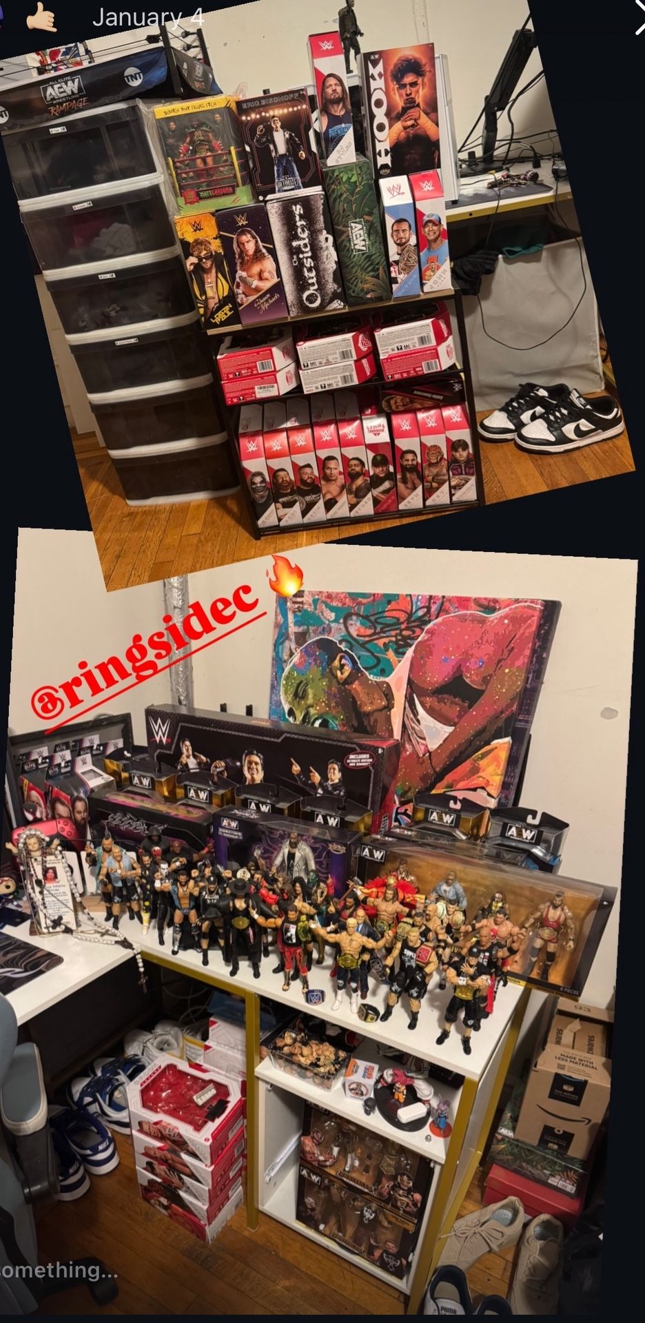 Wwe Figures Collection