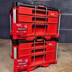 Milwaukee PACKOUT Multi Depth 3-Drawer Tool Box 