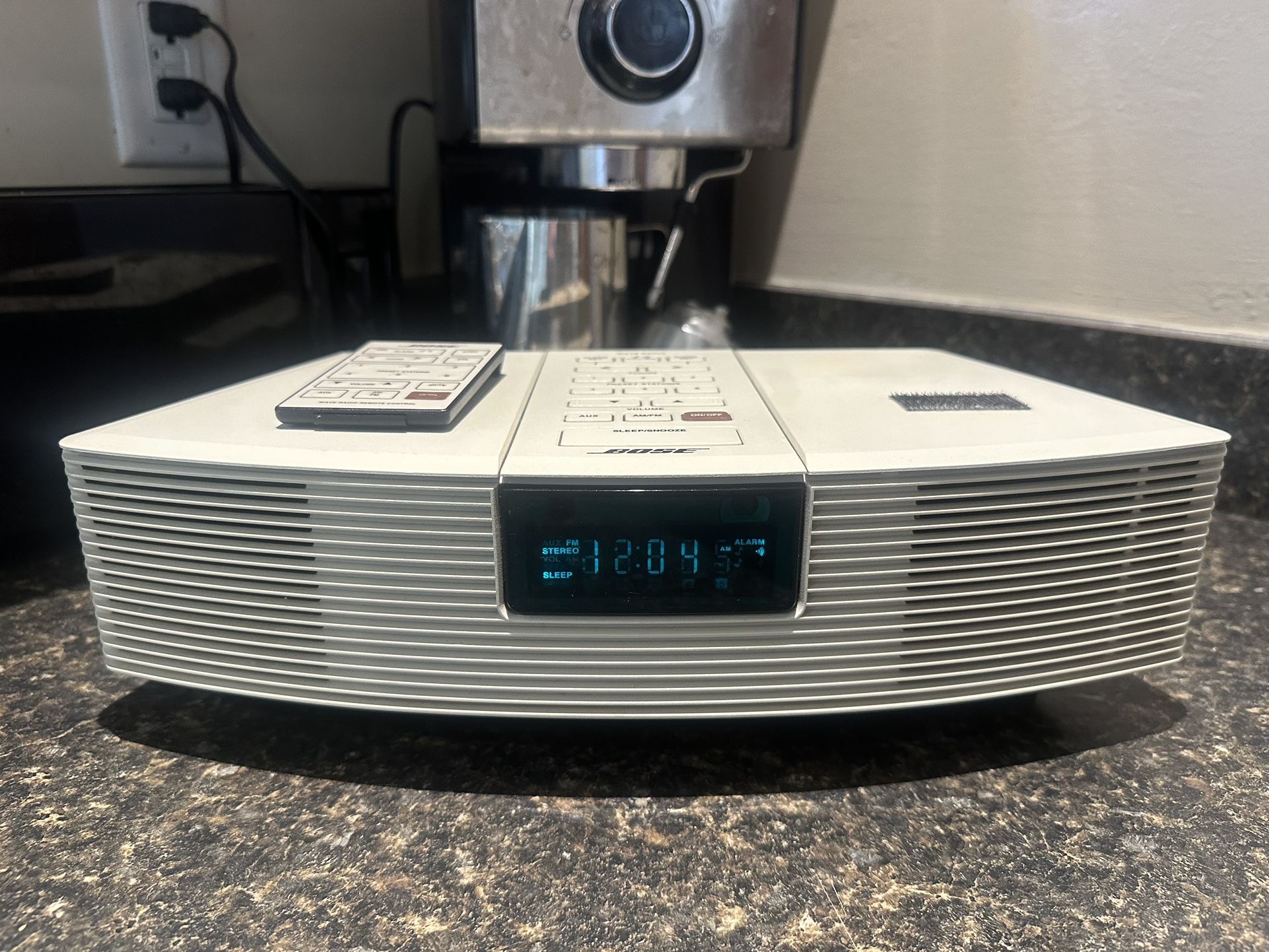 Introducing the BOSE Wave Radio AWR1-1W, a top-of-the-line home 