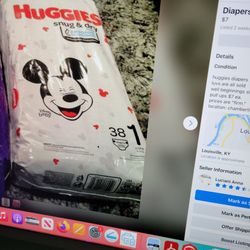 Diapers Sizes 1 or 2