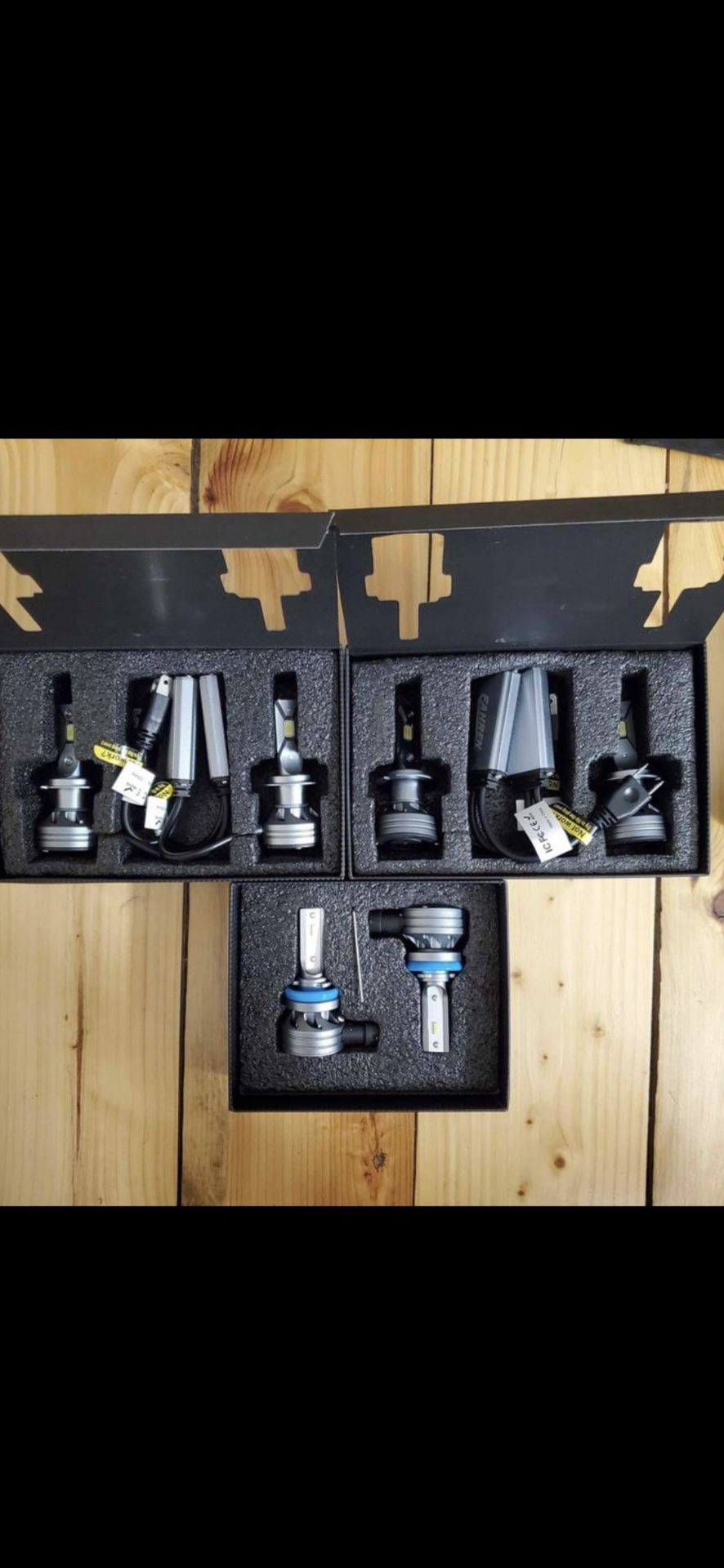 3 Pairs Led/HID Headlight Kit! Fire Sale 🔥 You Can Pick And Choose Any Bulb Size You Want 3 Pairs For $80
