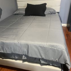 Full Size Bed With Mattress Included. Also Comes with 2 Mattress Toppers  $200 OBO