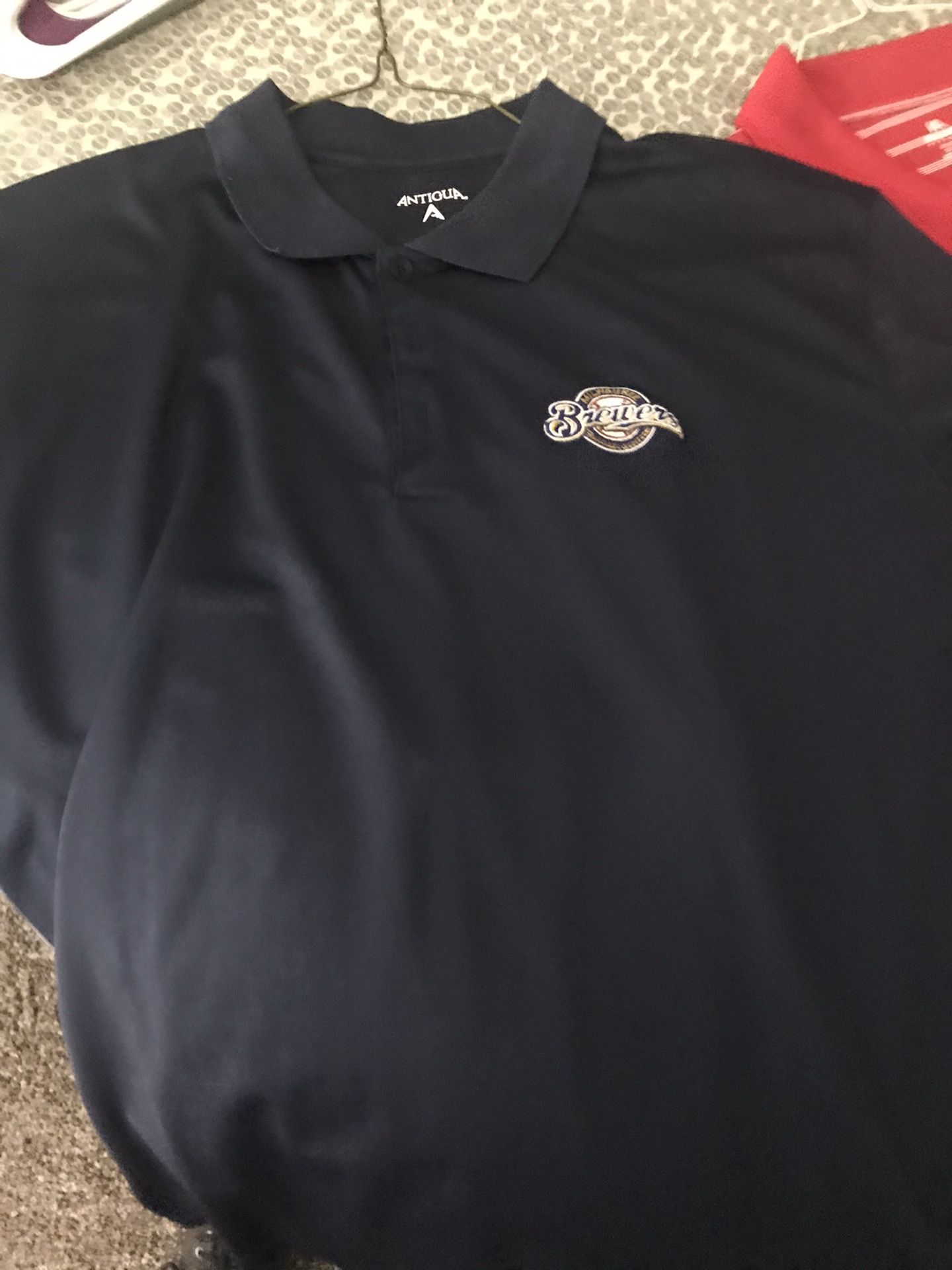 Brewer and Badger Men’s Polo Shirts (XXL)
