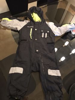 Colombia snowsuit boys toddler size24 months