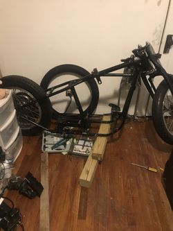 Harley chopper frame