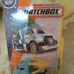 Matchbox Metal Tree Lugger Diecast Truck
