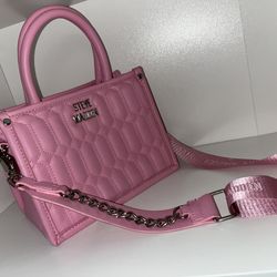 Pink Steve Madden purse