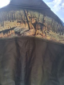 Bradford exchange Thomas Kincaid Whitetail two jacket