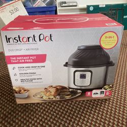 Instant Pot Duo Crisp + Air Fryer 11in1