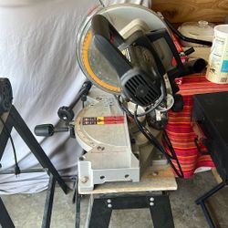 Miter Saw, Drill Press, Band Saw