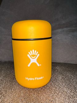 Yellow Insulated Hydro Flask 12 Oz