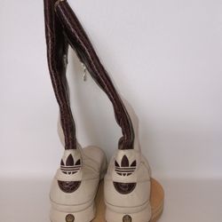 Adidas X Size 9 1/2 Missy Elliott Rare Tan And Brown Boots