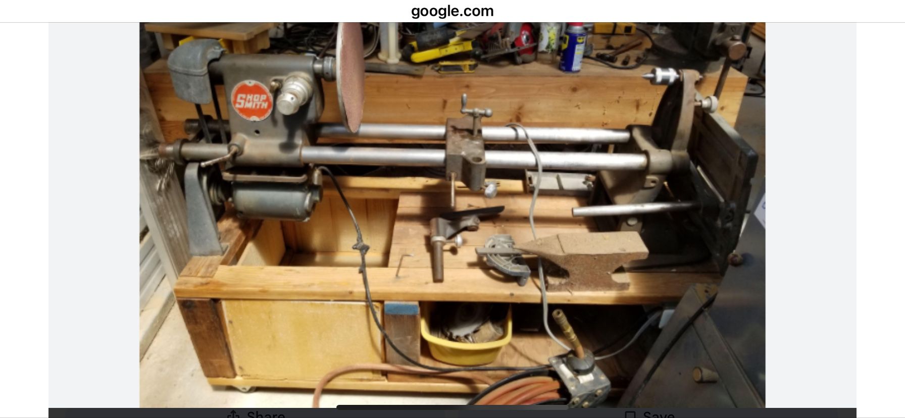 4ft Shopsmith Lathe