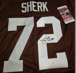 Autographed Browns Jersey 