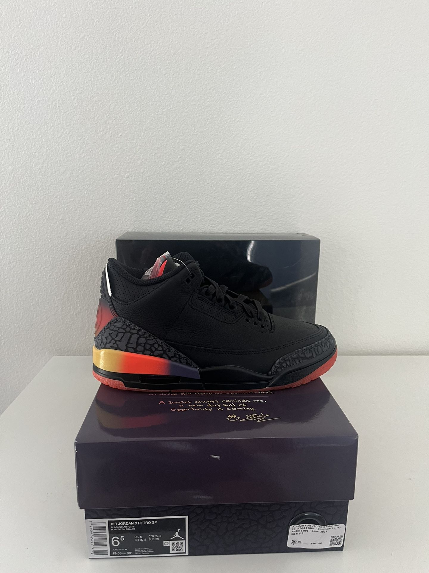 Jordan 3 J Balvin
