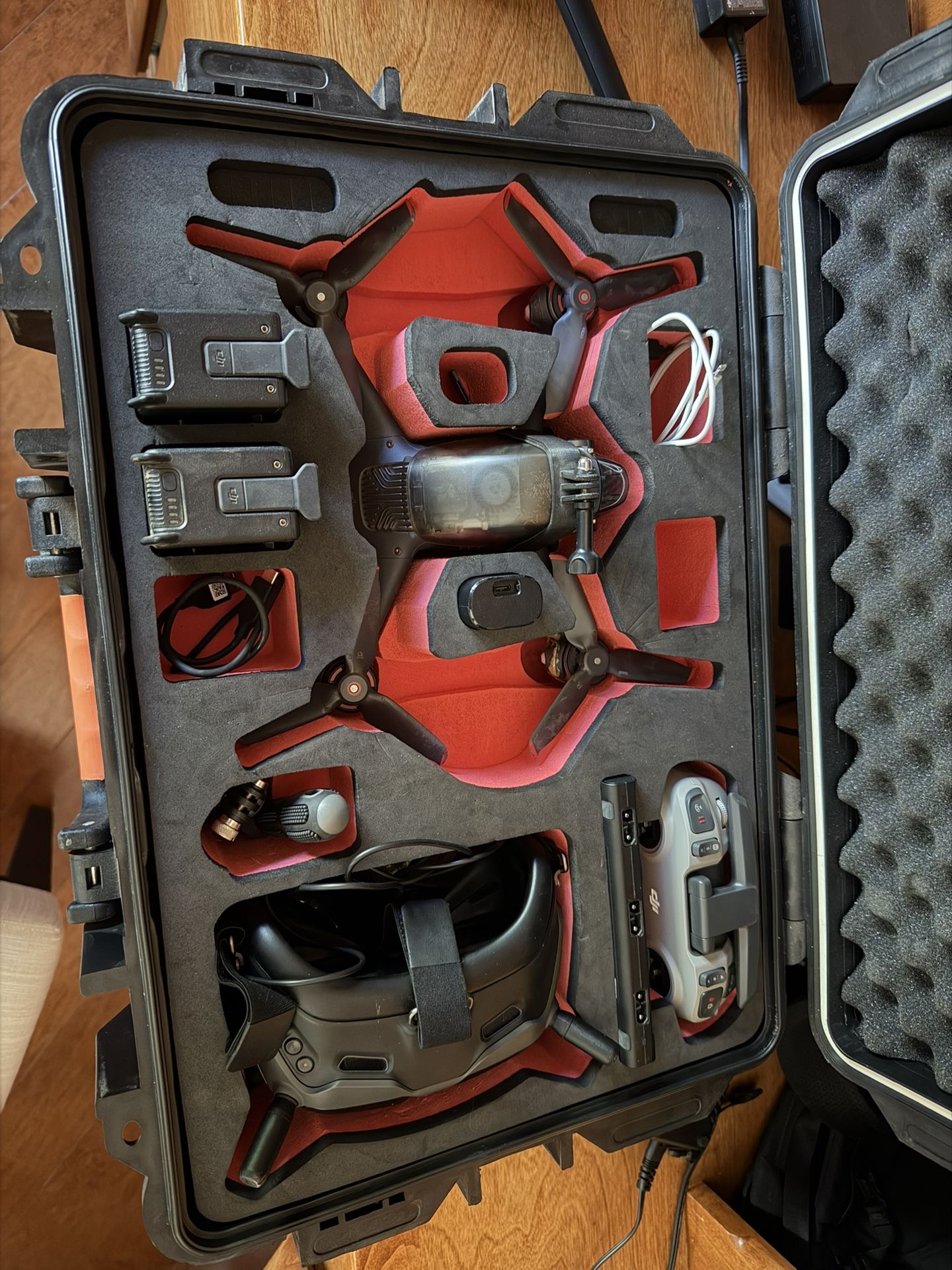 DJI FPV Drone With Flymore kit And Hard Case 