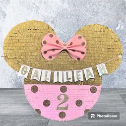 Minni Mouse Head Piñata 