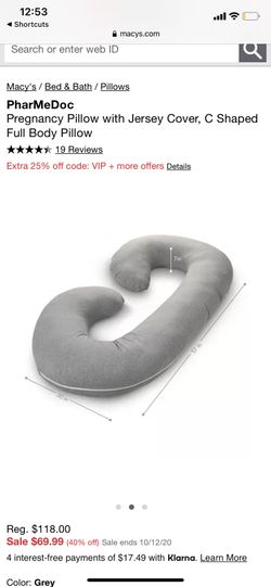 Pregnancy pillow