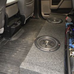 Sub Box For F150 With 2 10s