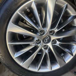 Infinity Q50 stock rims
