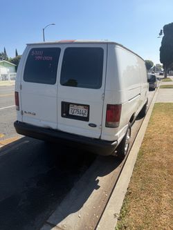 Work van clean title strong motor trans