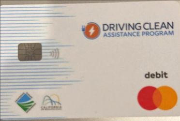 Debit ev charging card