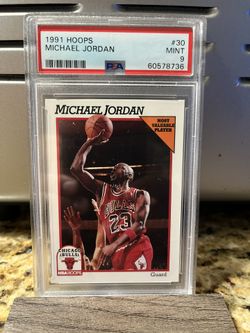 1991 Hoops Michael Jordan Psa 9